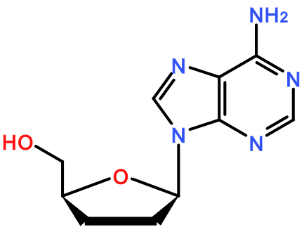 (image for) MC080501 2',3'-Dideoxyadenosine